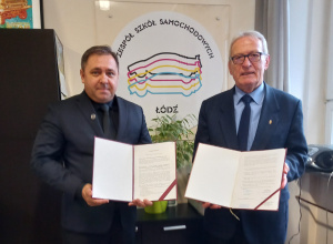 Porozumienie z Zarządem Oddziału Stowarzyszenia Rzeczoznawców Techniki Samochodowej i Ruchu Drogowego w Łodzi.