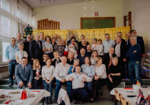 Zdjęcie grupowe z Mikołajem