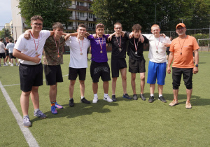 Drużyna, która zdobyła srebrny medal w piłkę nożną