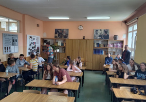 Uczniowie z Ciełuchowa