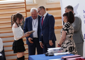 Wyróżniona uczennica