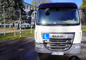 Samochód ciężarowy DAF do nauki jazdy