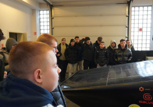 Wycieczka uczniów na Politechnikę Łódzką