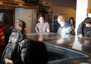 Wycieczka uczniów na Politechnikę Łódzką