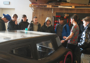 Wycieczka uczniów na Politechnikę Łódzką