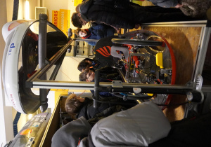 Wycieczka uczniów na Politechnikę Łódzką