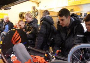 Wycieczka uczniów na Politechnikę Łódzką