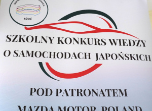 Szkolny Konkurs Wiedzy o SamochodachJapońskich