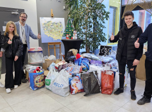 Zbiórka darów w ramach Akcji Charytatywnej na rzecz Łódzkiego Hospicjum dla Dzieci Łupkowa