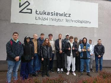 Wizyta ucznów w Łódzkim Instytucie Technologicznym - Łukasiewicza